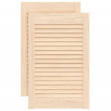 Cumpara ieftin Usi de dulap design lambriu 2 buc. 61,5x39,4 cm lemn masiv pin