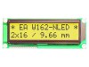Afişaj LCD alfanumeric 16x2 galben-verde LED