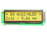 Afişaj LCD alfanumeric 16x2 galben-verde LED