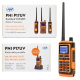 Resigilat : Statie radio portabila VHF/UHF PNI P17UV dual band 144-146MHz si 430-4