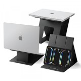 Cumpara ieftin Suport Spigen Slim Fold LD201-S10 pentru Laptop / Tableta, Negru AMP11119