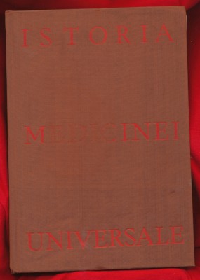 &amp;quot;Istoria medicinei universale&amp;quot; sub &amp;icirc;ngrijirea prof. dr. doc.V. L. Bologa, 1970. foto