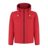 Ferrari geacă de bărbați cu glugă Rain red F1 Team 2025 - XXL, Puma