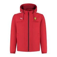 Ferrari geacă de bărbați cu glugă Rain red F1 Team 2025 - L