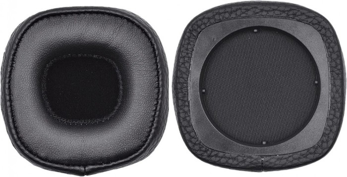 Set 2 bureti TXE pentru casti Marshall Major III 3 Wireless / cu fir Wired, On-Ear - Negru, Spuma cu memorie, Piele ecologica