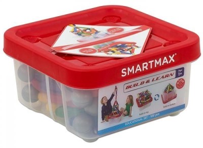 Set de constructie - SmartMax Set Build Learn (100 piese) foto