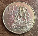 C50 - Moneda foarte veche - Noua Zeelanda - 50 centi - 2002