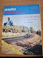 revista autoturism noiembrie 1971