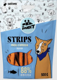 Recompense pentru caini Mr. Bandit STRIPS, somon, 500 g AnimaPet MegaFood