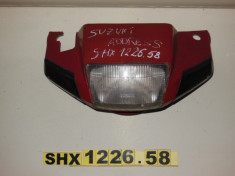 Carena plastic caroserie ghidon cu far inclus Suzuki Address 50cc 1993 1997 foto