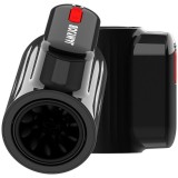 Masturbator automat JAMYJOB VORTEX, 10 funcții de rotație 360&deg;, 10 funcții de penetrare automată, rezistent la apă, negru