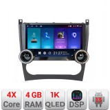 Navigatie Mercedes W203 CLC Kit-093 Edotec 4+64 10.5 inch Incell 1K android Wifi 5Ghz gps internet