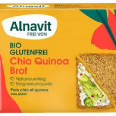 Paine cu chia si quinoa fara gluten, bio, 250g Alnavit