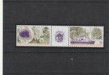 Taaf 1991 - Colonii franceze , cercetare climatica , streif 2 valori, dantelat , MNH ,Mi.277-278, Natura, Nestampilat