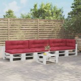 vidaXL Perne de paleți, 7 buc., roșu vin, material textil 3217151