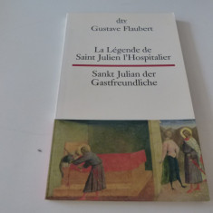 La legende de Saint Julien - flaubert , franceza-germana