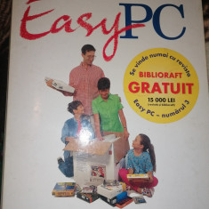 EASY PC - BIBLIORAFT CU REVISTE - ABC UL FOLOSIRII PC , WINDOWS, JARGON INF-1999