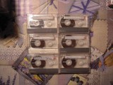 LOT de 6 casete audio SONY normale de 90 minute, pentru inregistrat (I)