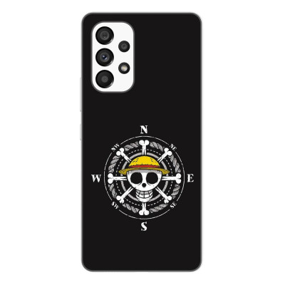 Husa compatibila cu Samsung Galaxy A53 5G Silicon Gel Tpu Model One Piece Logo foto