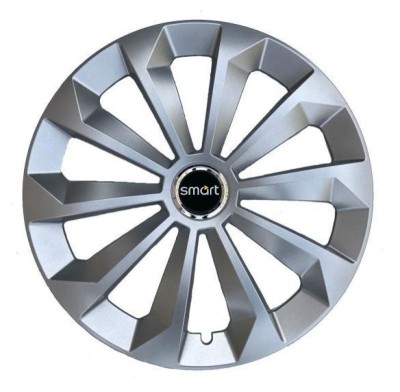 Set 4 Capace Roti, potrivite jantelor de R14, pentru Smart, model fame cromat foto