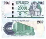 Paraguay 20 000 Guaranies 2017 P-238c UNC