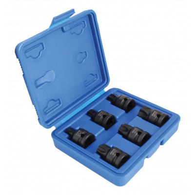 Set biti torx de impact T55-T100 6 piese foto