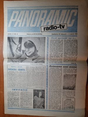 panoramic radio-tv 25 februarie - 3 martie 1991 foto