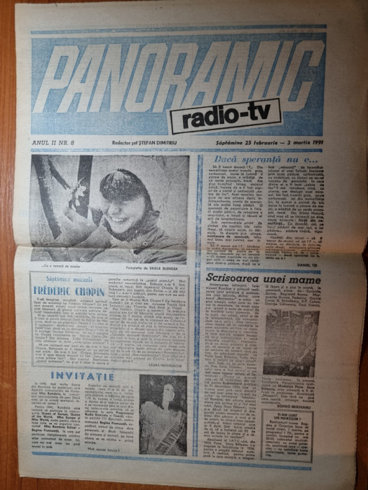 panoramic radio-tv 25 februarie - 3 martie 1991