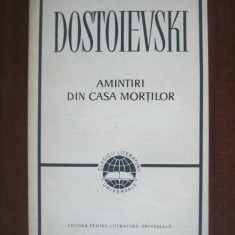 Dostoievski - Amintiri din casa mortilor