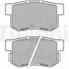 DELPHI LP1972 set placute frana,frana disc
