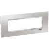 Rama Ornament 7M inox Schneider Eazy Styl argintiu crom LMR7667038