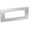 Rama Ornament 7M inox Schneider Eazy Styl argintiu crom LMR7667038