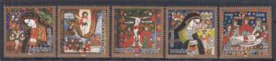 ROMANIA 2006 LP 1711 SFINTELE PASTI SERIA DIN CARNET MNH foto