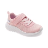 Pantofi sport SKECHERS roz, BOUNDER, din material textil
