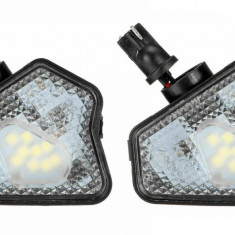 Set 2 Lampi Led Undermirror Mercedes A, B, C, E, S, CLA, CLS, GLA, GLK - BTLL-357