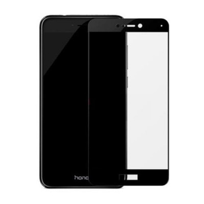 Folie Sticla Tempered Glass Huawei P8 Lite 2017 P9 Lite 2017 4D/5D full glue fullcover black foto