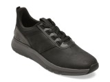 Pantofi sport CLARKS negri, MOTION TREK LX, din piele naturala