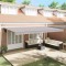 vidaXL Cortina Retractabilă Gri deschis 600 &times; 300 cm țesătură