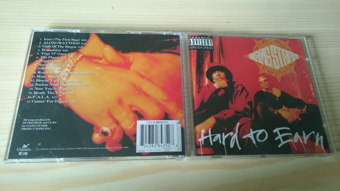 [CDA] Gangstarr - Hard to Earn - cd audio original