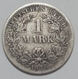 Germania, 1 Mark 1876 F.