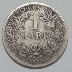Germania, 1 Mark 1876 F.