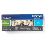 Toner Original Brother Cyan TN247C pentru HL-L3210|L3270|DCP-L3510|L3550|MFC-L3730|L3770 2.3K "TN247C"