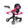 Carucior Papusi Woodyland 2in1 Pisici Chichi, Scaun Auto, Modern, 3ani+