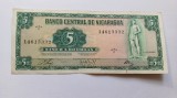 Nicaragua- 5 Cordobas 1972
