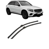 Cumpara ieftin Set stergatoare MERCEDES-BENZ GLC (X253) 2015-2022, parbriz, Valeo Silencio Xtrm