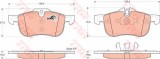Set placute frana,frana disc ROVER 75 (RJ) (1999 - 2005) TRW GDB1374