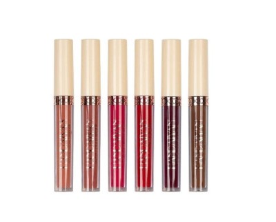 Set rujuri de buze, Handaiyan, Rose Matte Liquid Lipstick, 6 , A foto
