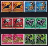 GUINEEA-BISSAU 1978 - Animale pe cale de disparitie / serie completa, perechi (cota Michel 15&euro;)