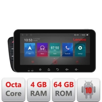 Navigatie Audi A4 A5 B8 cu MMI3G Android radio gps internet Octa Core 4+64 LTE ecran de 10.33&amp;#039; wide KIT-a4-3G+EDT-E511-pro CarStore Technology foto