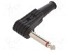 Conector jack, Jack 6,3mm, 2 contacte, tata, CLIFF - FM1105B foto